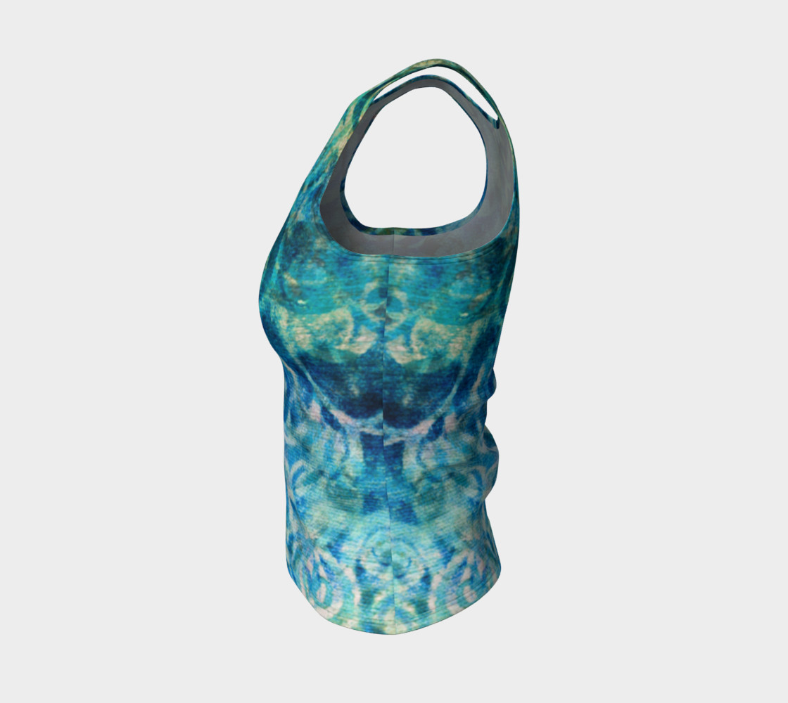 Blue Swirl Tank preview #3
