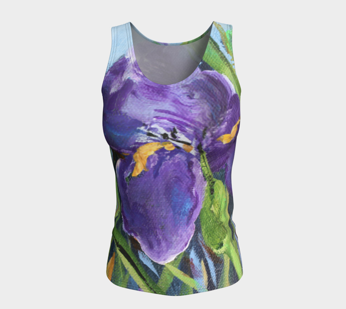Aperçu de Purple Iris Tank #5