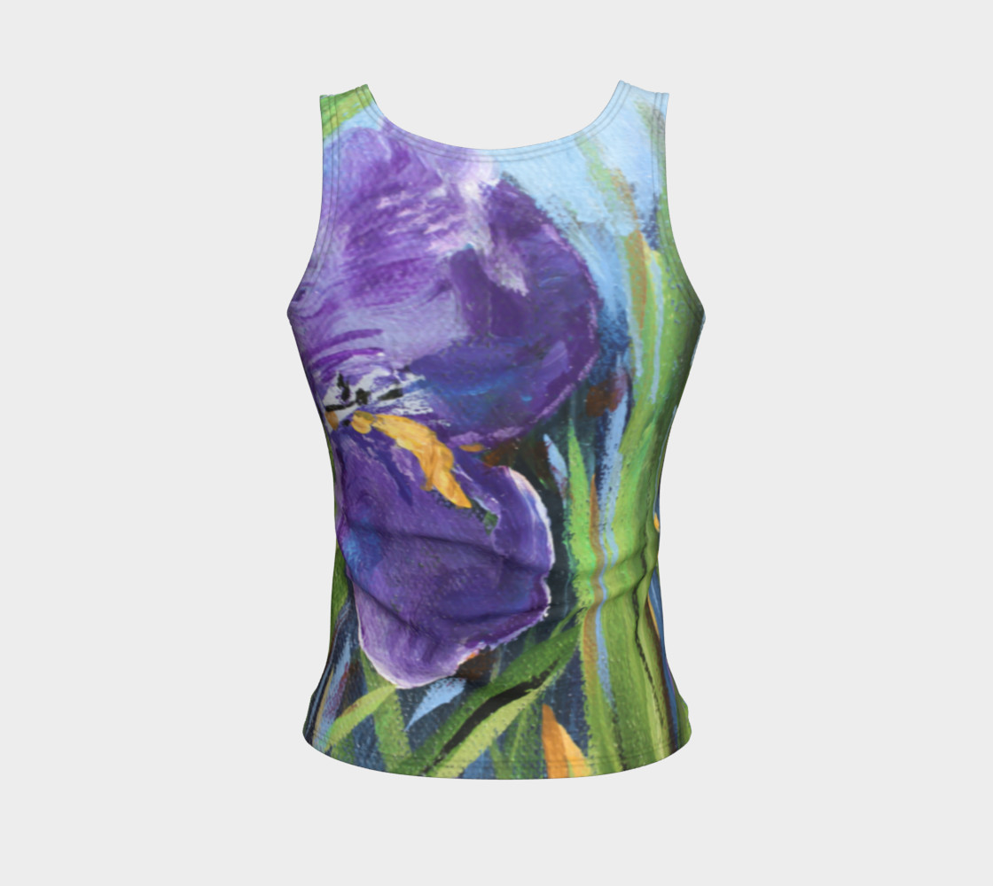 Aperçu de Purple Iris Tank #2