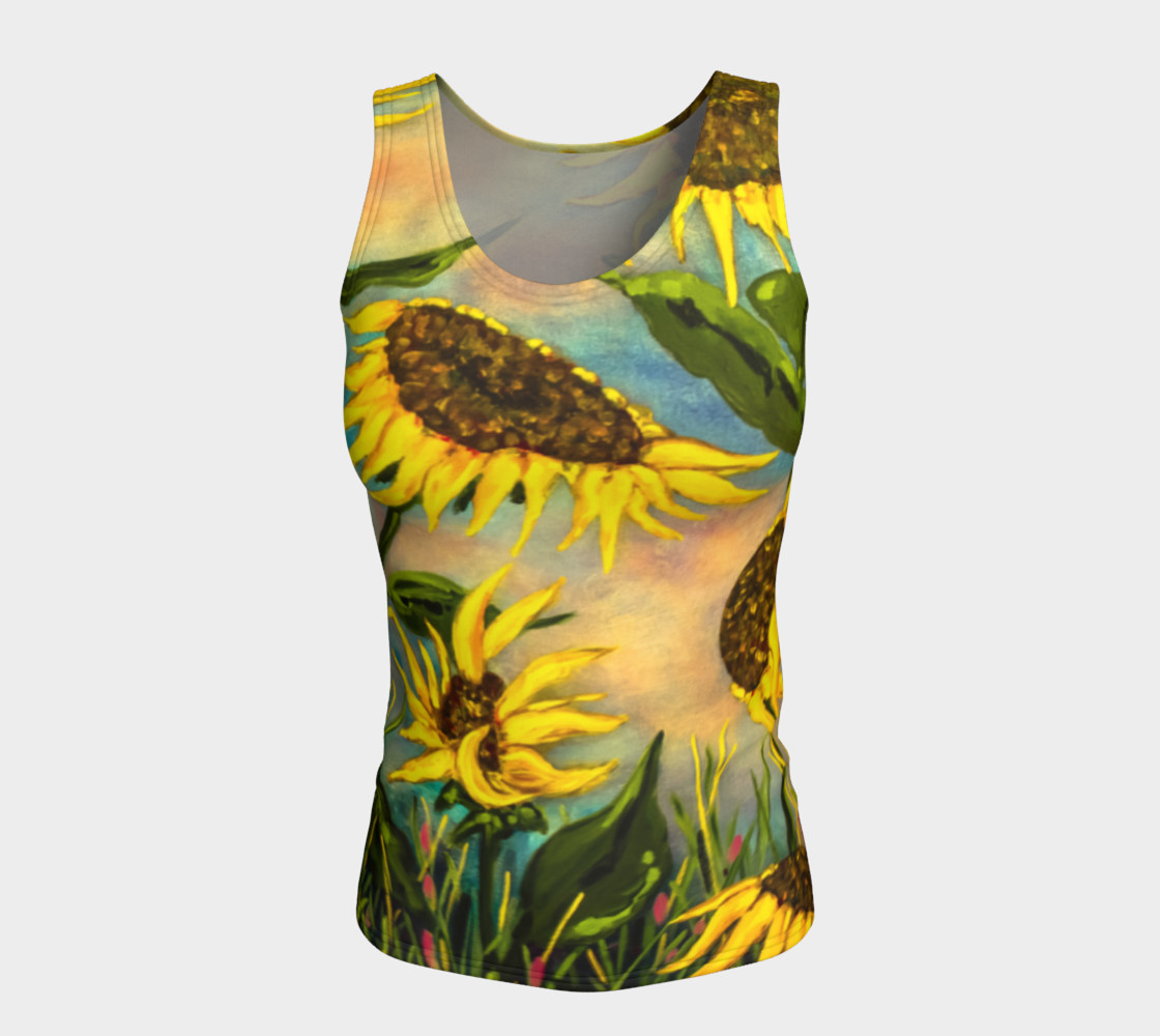 Sunflowers Tank preview #5