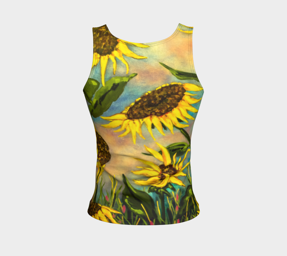 Sunflowers Tank preview #2