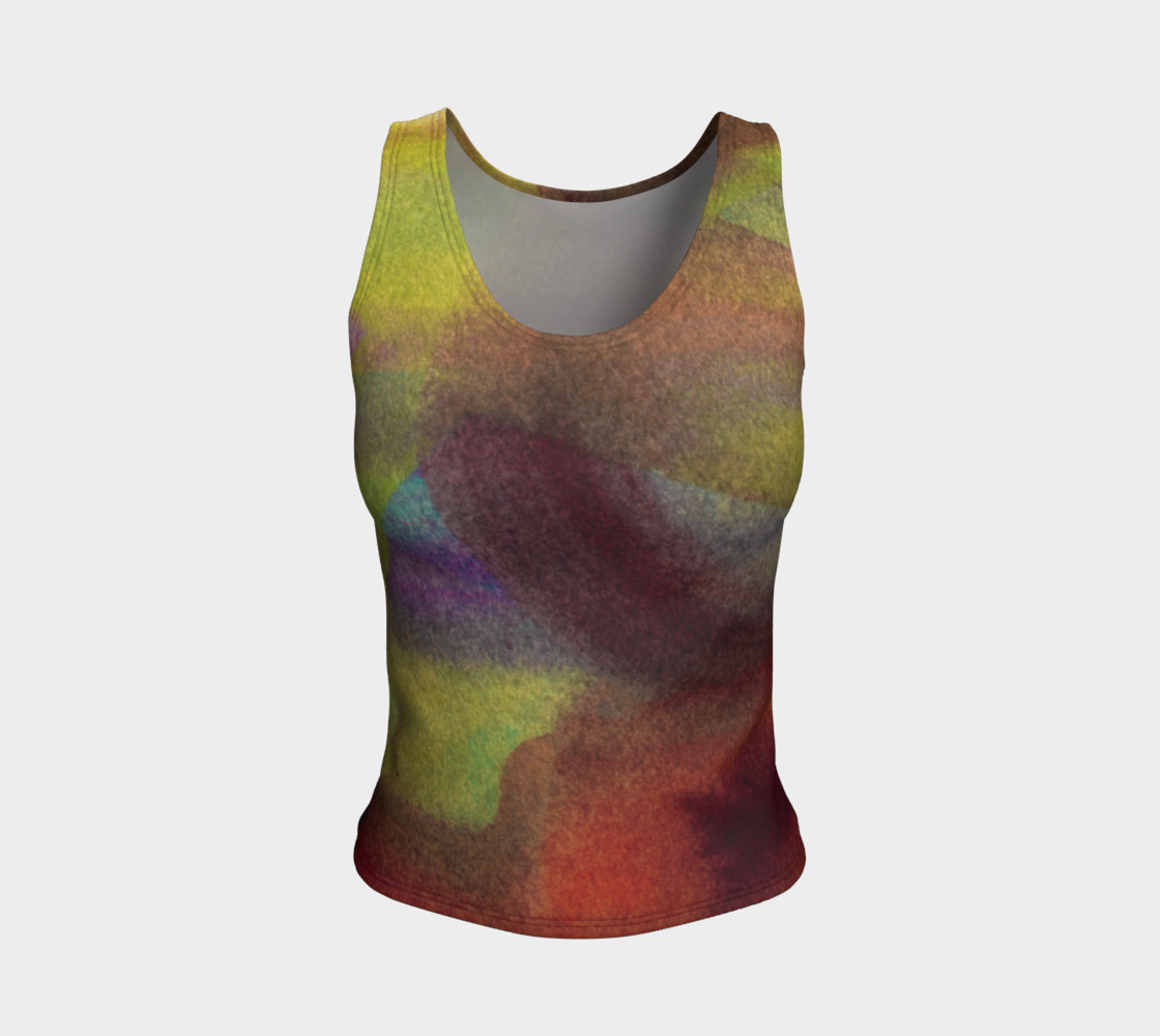 Tropical Watercolor Tank preview #1