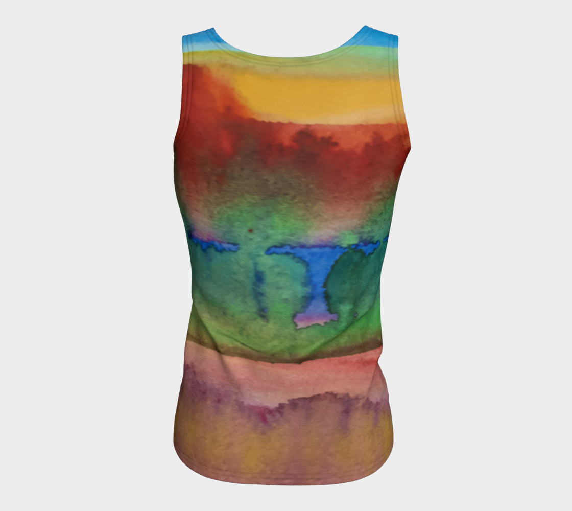 Watercolor Desert Tank preview #6