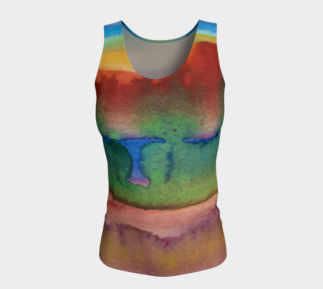 Watercolor Desert Tank preview #5