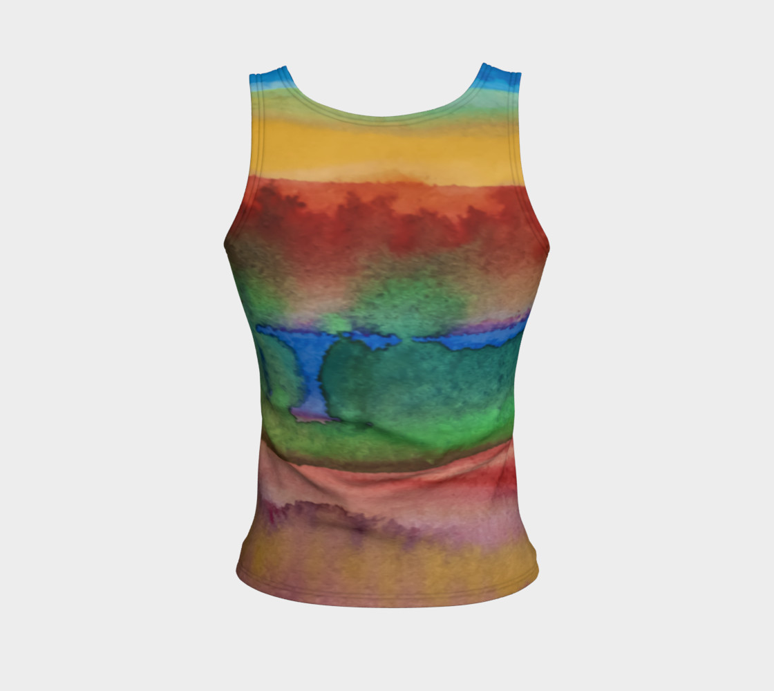 Watercolor Desert Tank preview #2