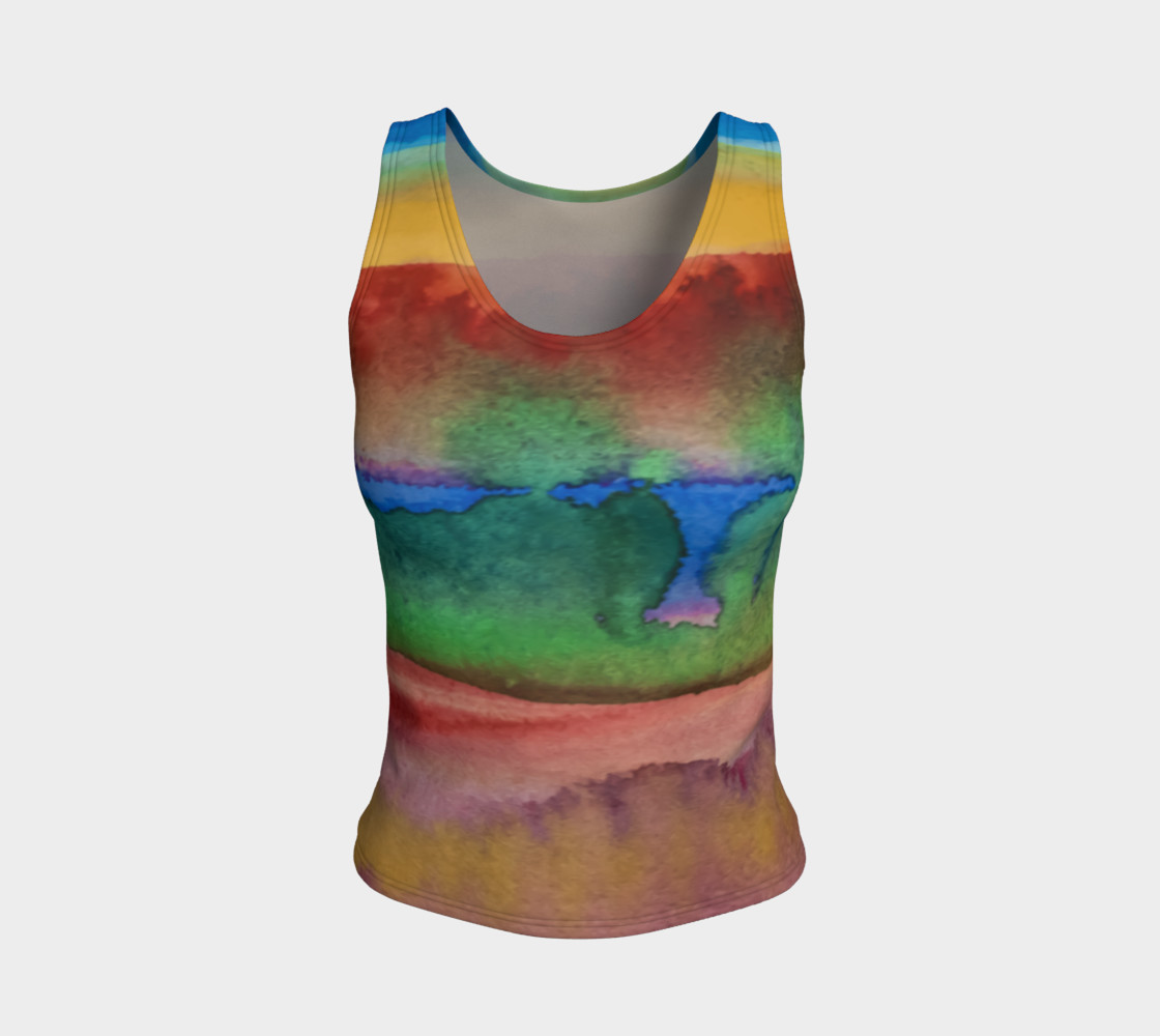 Watercolor Desert Tank preview #1