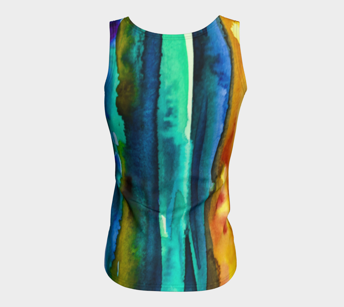 Aperçu de Watercolor Fashion Tank #6