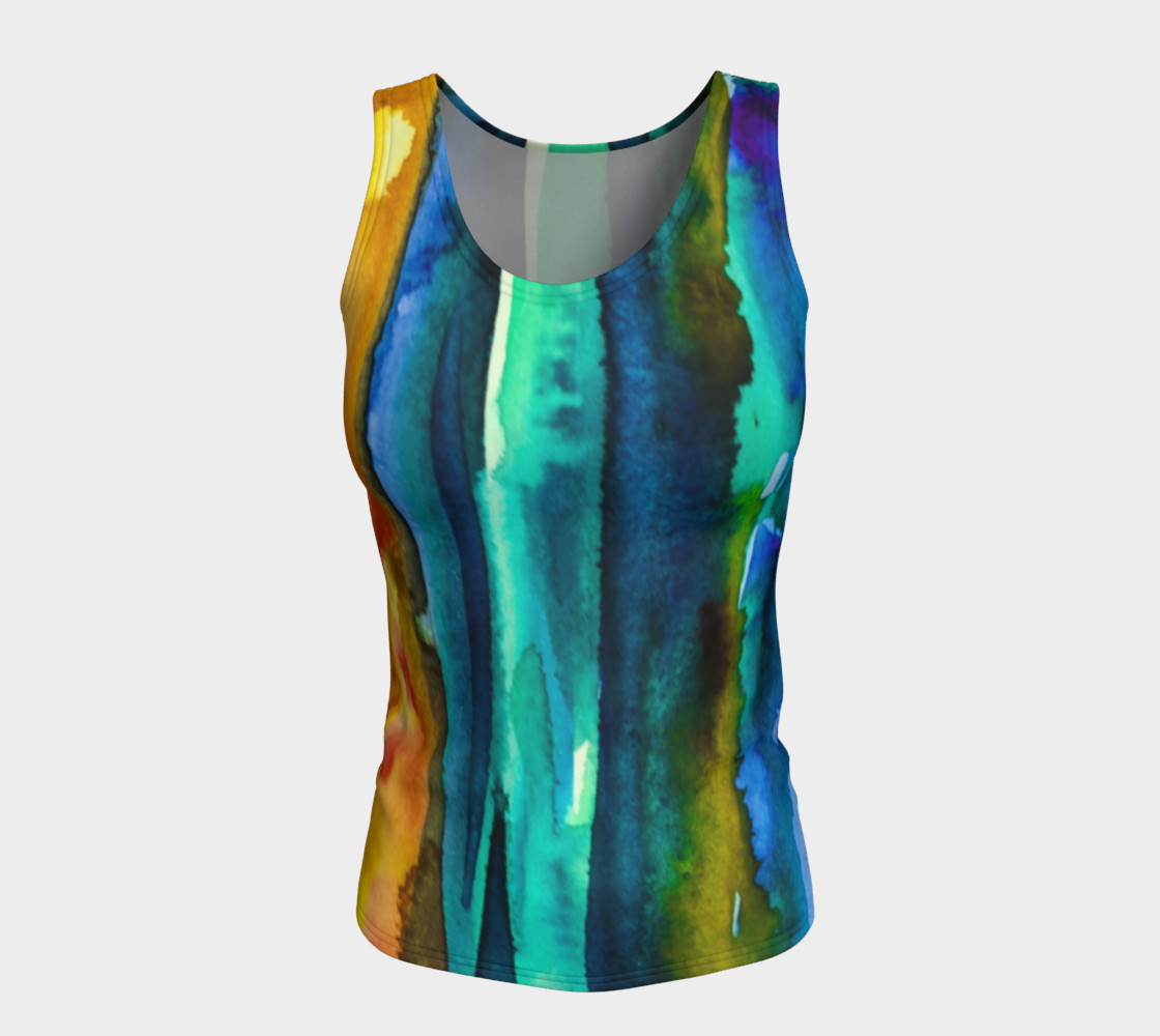 Aperçu de Watercolor Fashion Tank #5