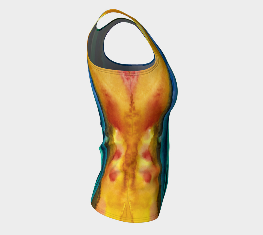 Aperçu de Watercolor Fashion Tank #8