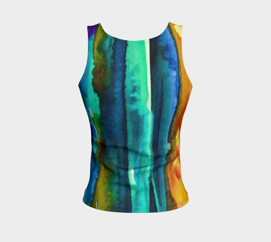 Aperçu de Watercolor Fashion Tank #2