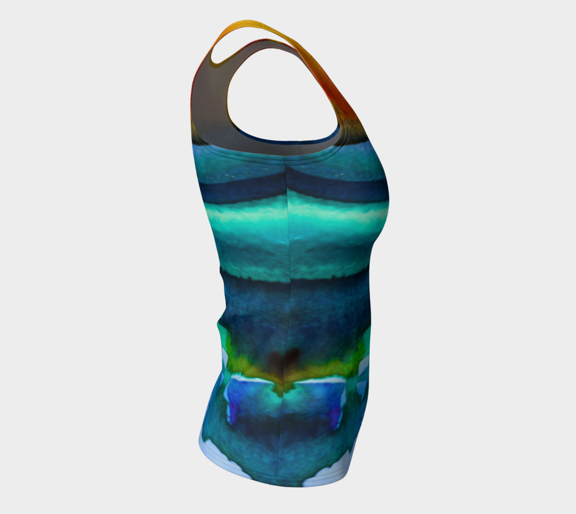 Aperçu de Watercolor Sunrise Tank #8