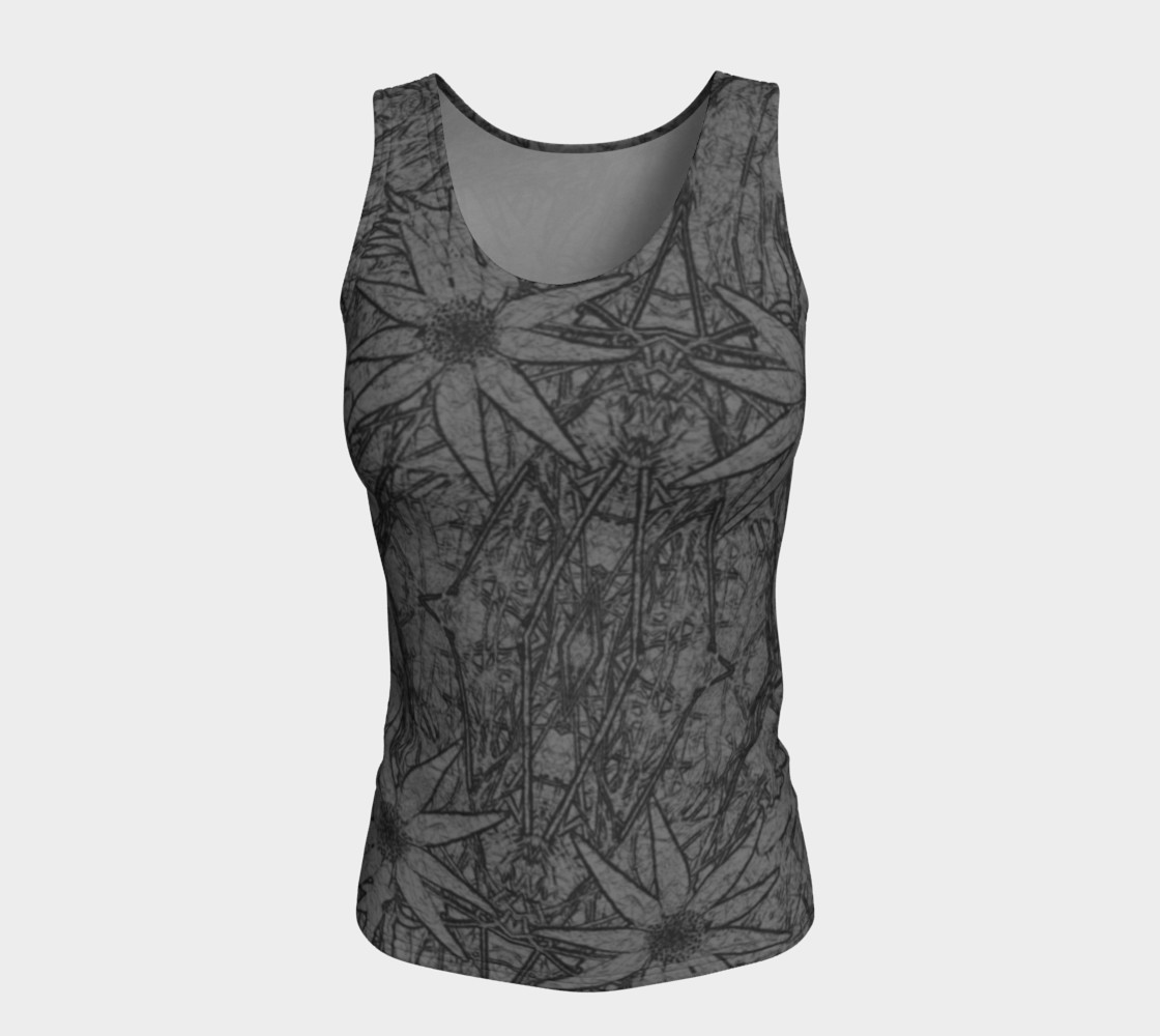Aperçu de Flannel Flower Mid fitted tank #5