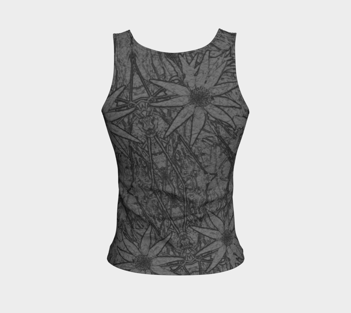 Aperçu de Flannel Flower Mid fitted tank #2
