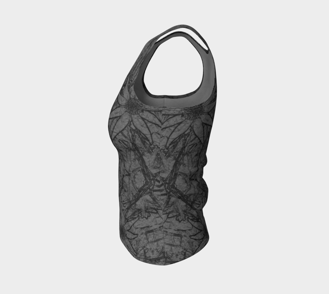 Aperçu de Flannel Flower Mid fitted tank #3