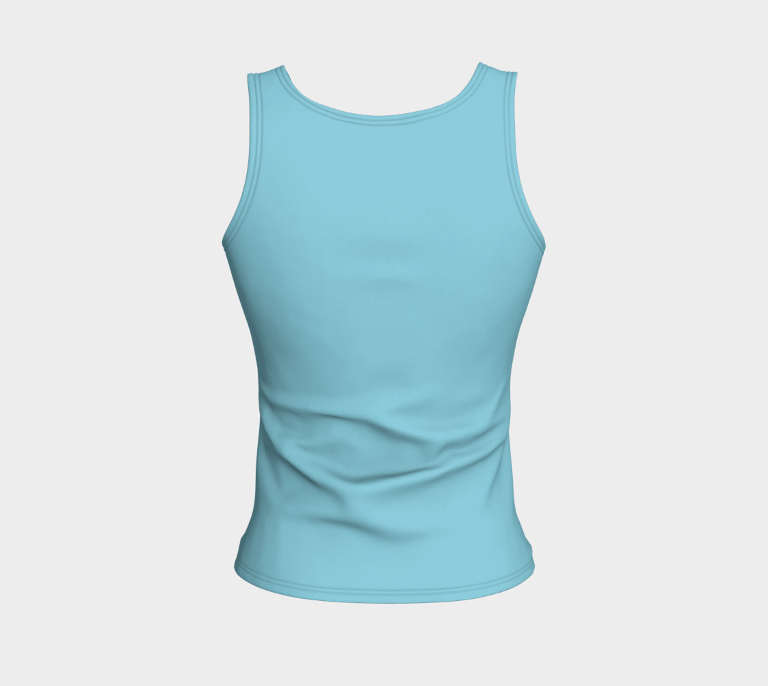 Sphynx cat portrait Fitted Tank Top preview #2