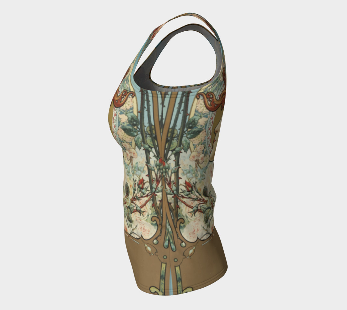 Charpentier-Deny Rose Lady Fitted Tank Top preview #7