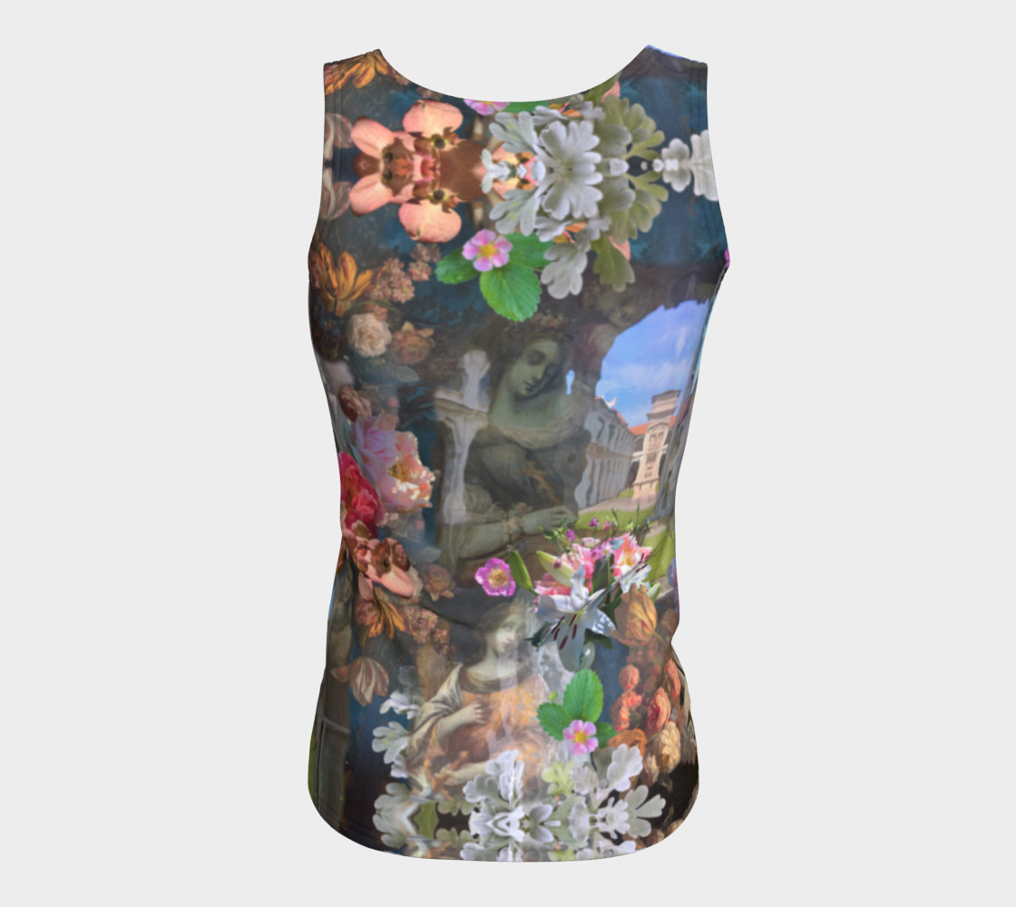 Aperçu de Flowers of the Loreta 1 Fitted Tank Top #6