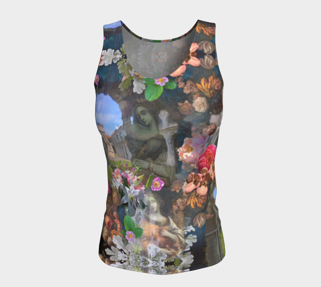 Aperçu de Flowers of the Loreta 1 Fitted Tank Top #5