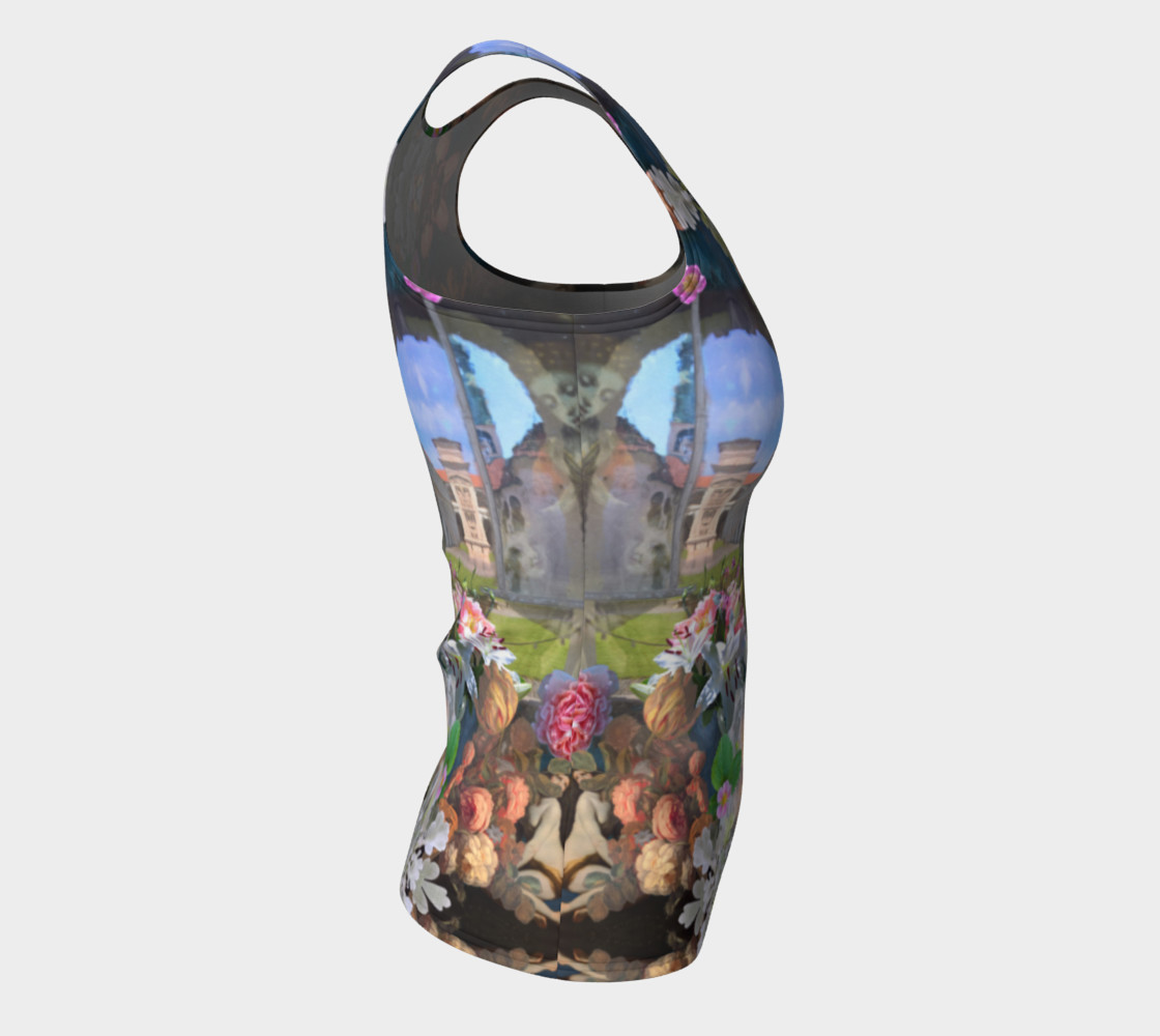 Aperçu de Flowers of the Loreta 1 Fitted Tank Top #8