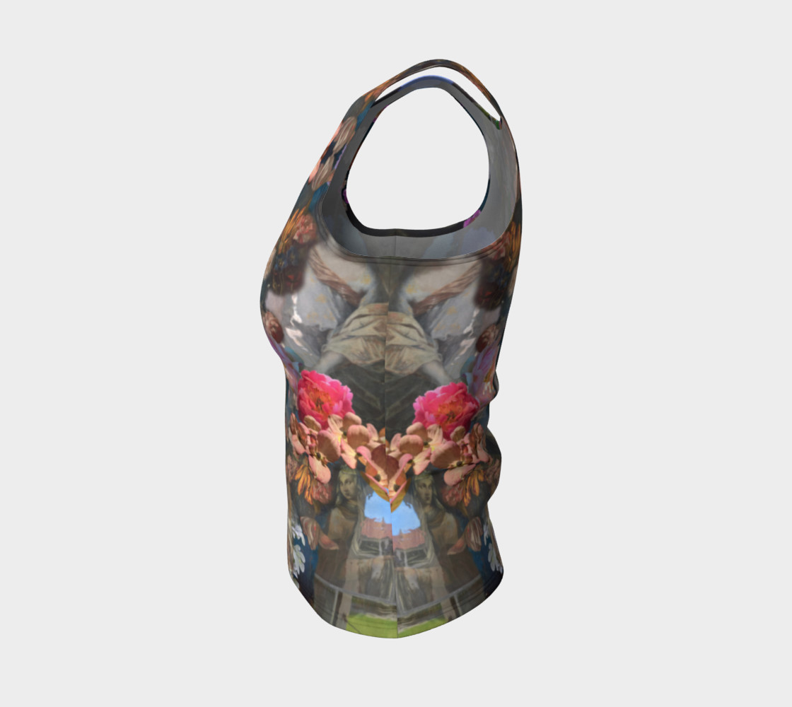 Aperçu de Flowers of the Loreta 1 Fitted Tank Top #3