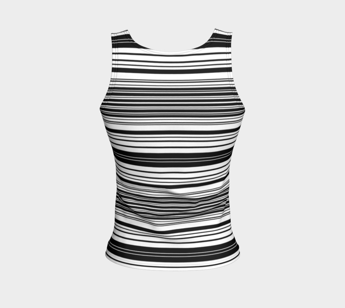 black and white pinstripes preview #2