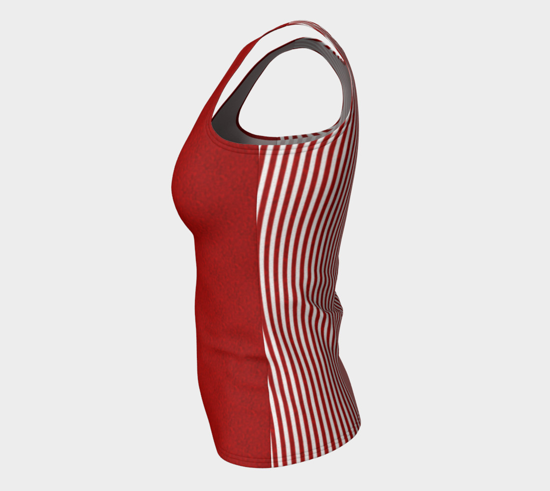 A red striped lace pattern preview #7