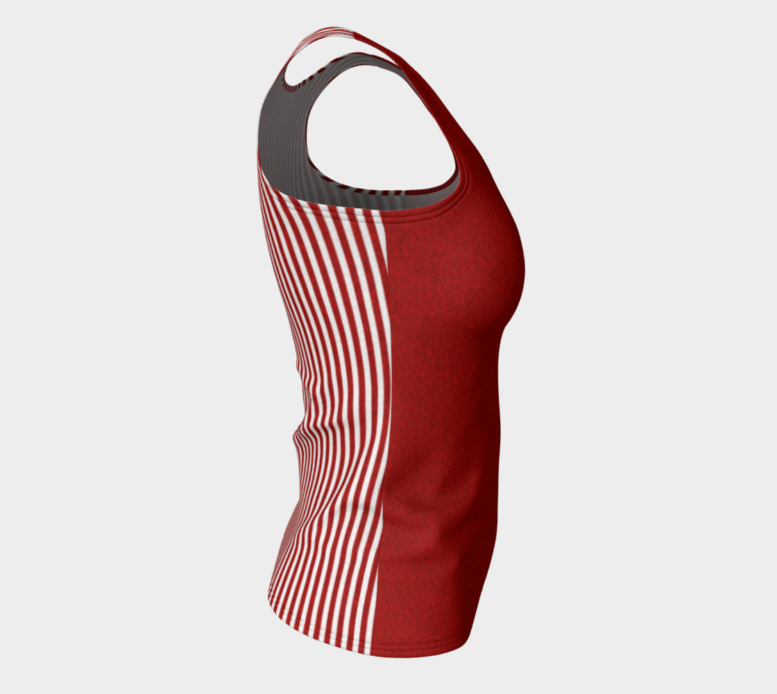 A red striped lace pattern preview #8