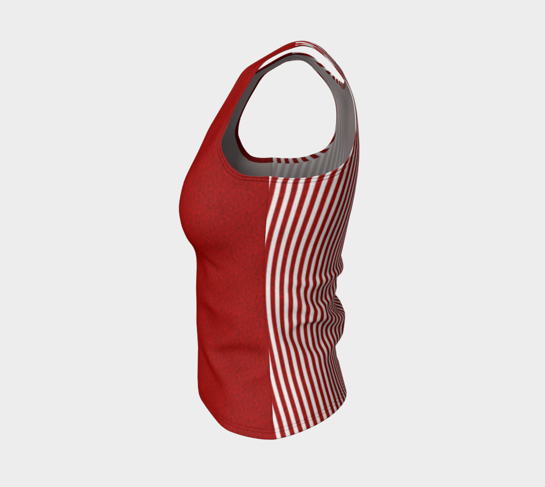 A red striped lace pattern preview #3