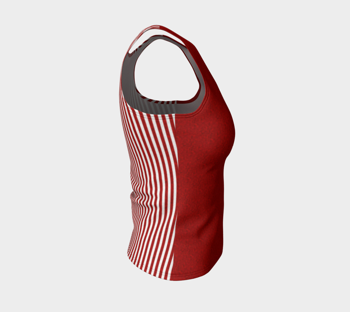 A red striped lace pattern preview #4