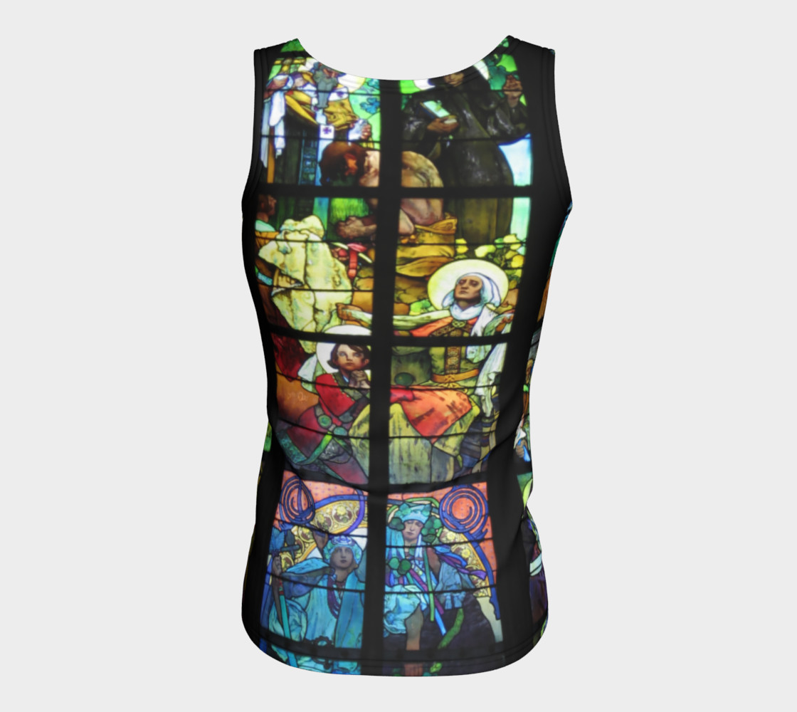 Stained Glass Fitted Tank preview #6