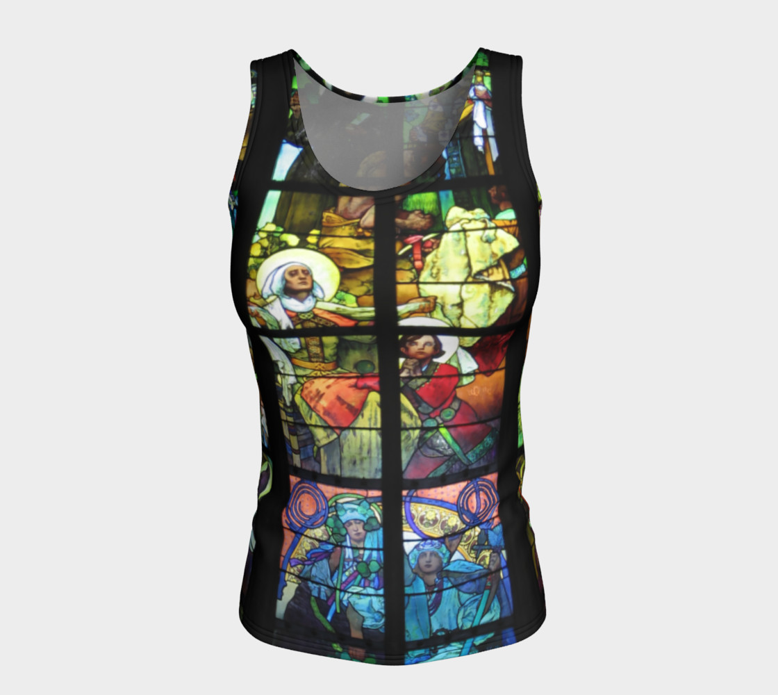 Stained Glass Fitted Tank preview #5
