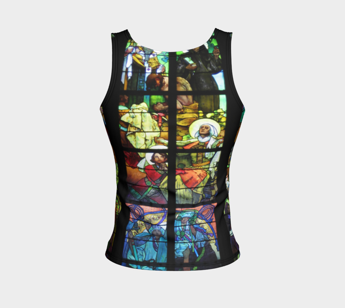 Stained Glass Fitted Tank preview #2