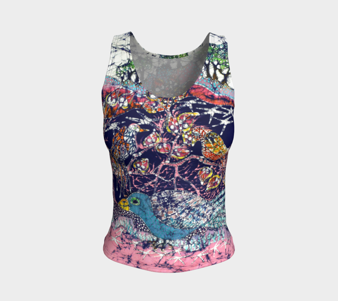 Magical Birds Fitted Top preview #1