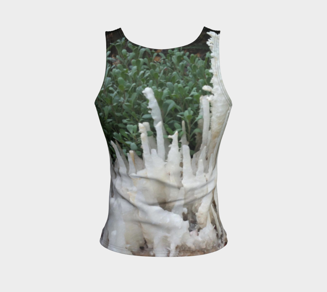 Crystal stones on Fitted Tank Top preview #2