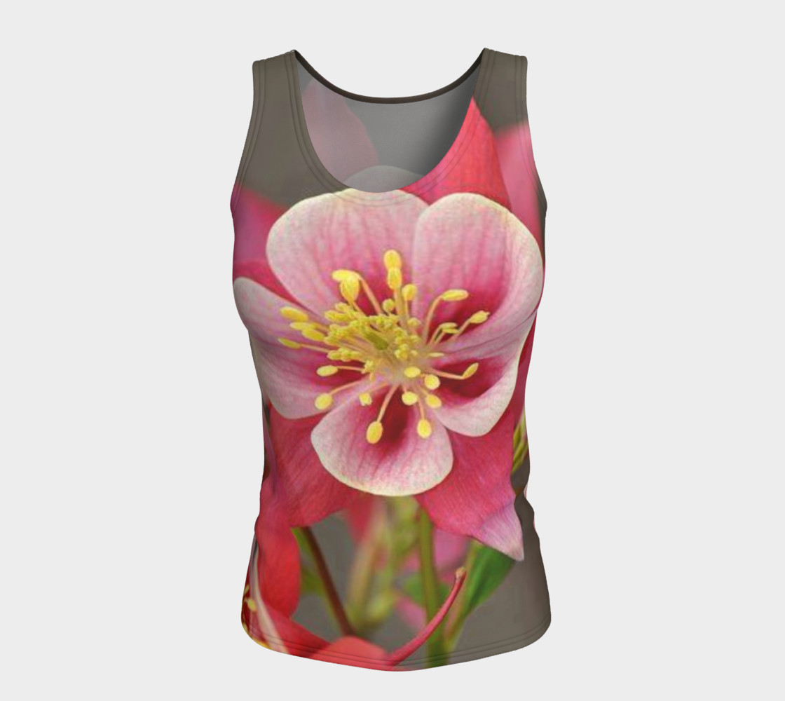 Velvet rose, fitted tank top clothing.. preview #5