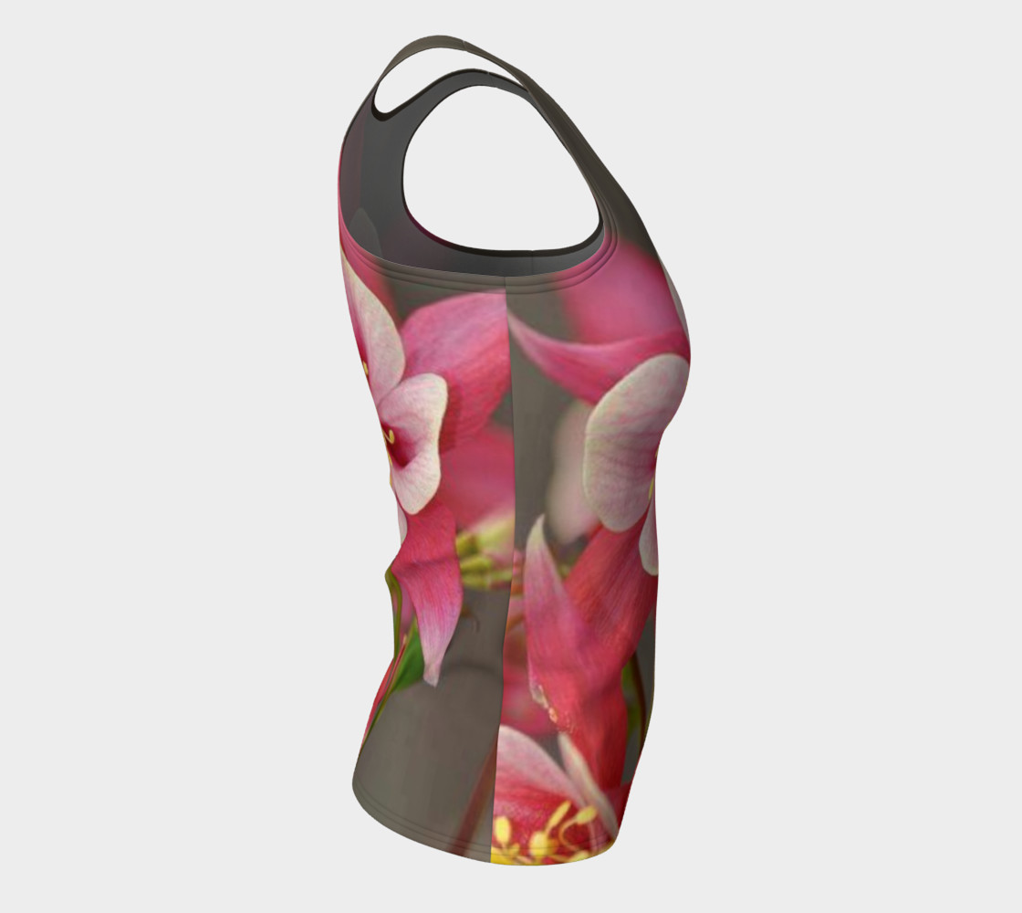 Velvet rose, fitted tank top clothing.. preview #8