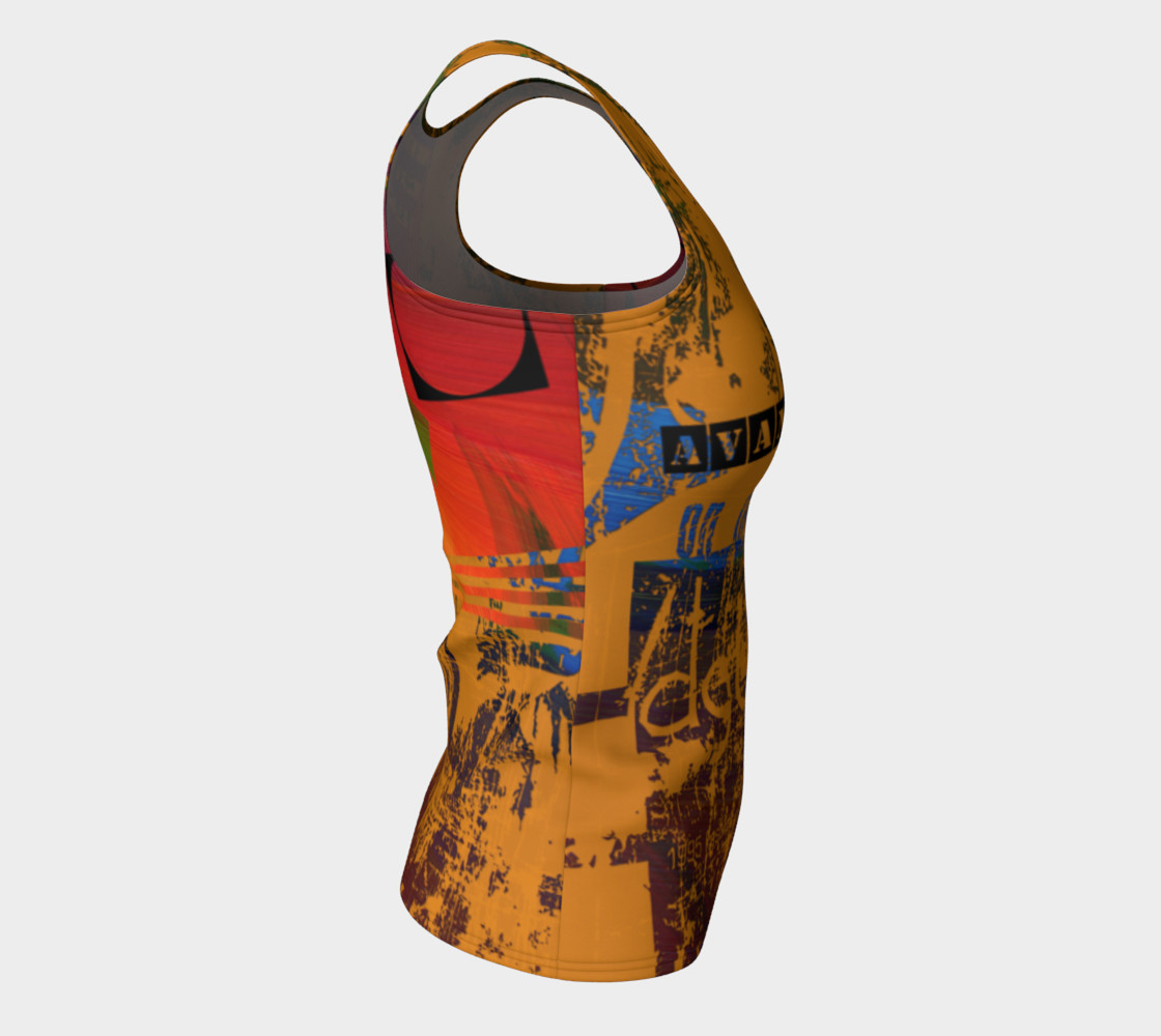 Avant-Garde Fitted Tank Top preview #8
