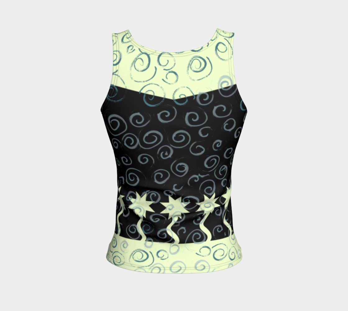 Sprout Fitted Tank 3D preview