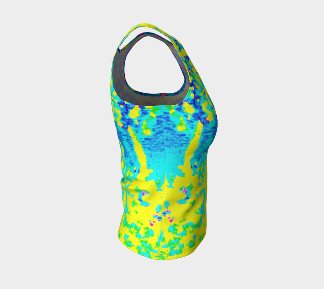 Aperçu de Running Through Magic Trees Fitted Tank #4