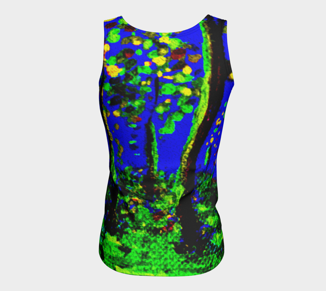 Aperçu de Magic Trees at Midnight Fitted Tank #6