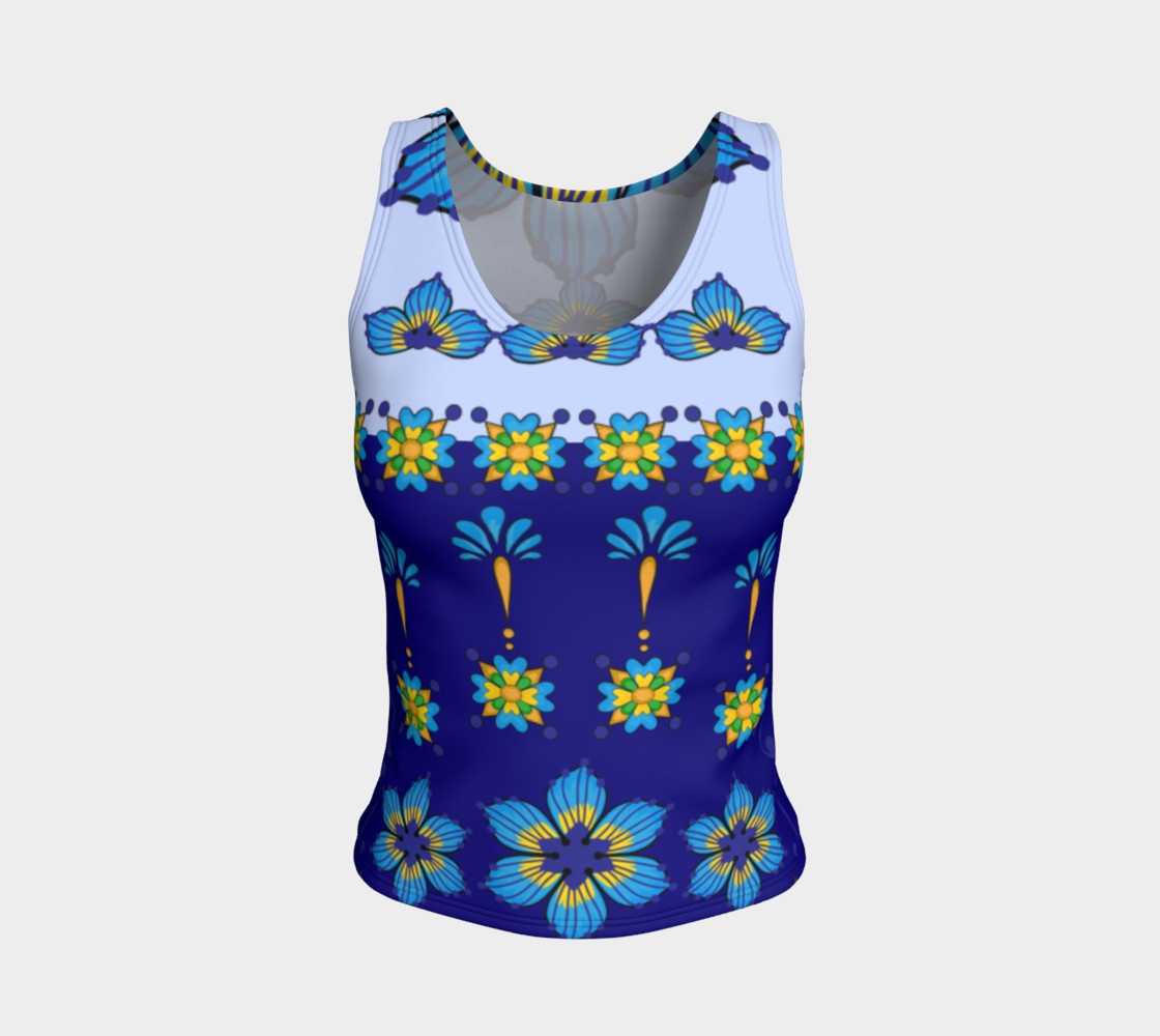 Talavera Fitted Tank 3D preview