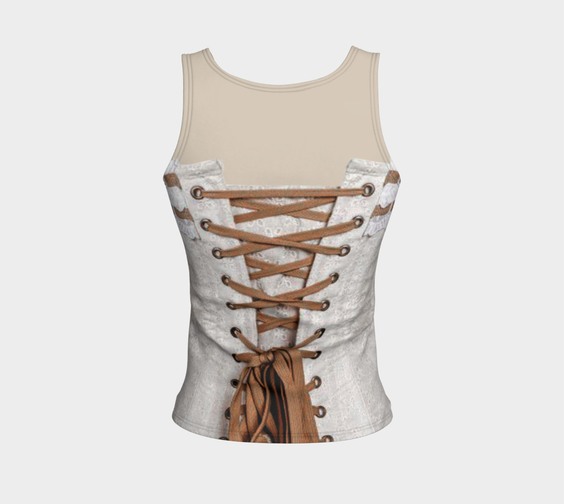 Vintage Corset Tank Top preview #2