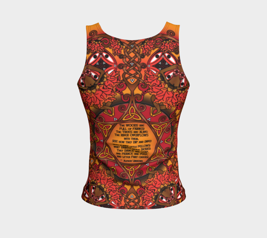 Celtic Fall Fairy Mandala preview #2