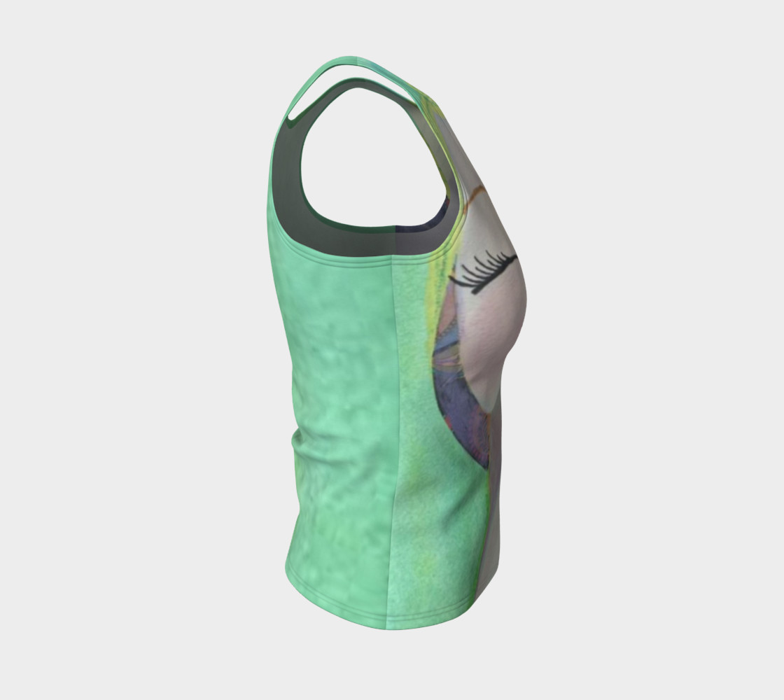 Aperçu de Peaceful Fitted Tank Top #4