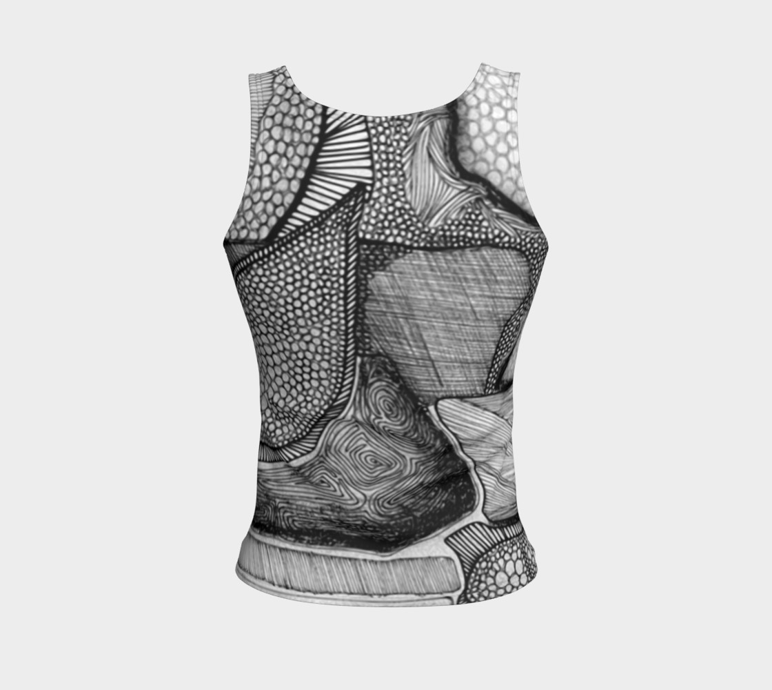 Aperçu de Our Thoughts Fitted Tank Top #2