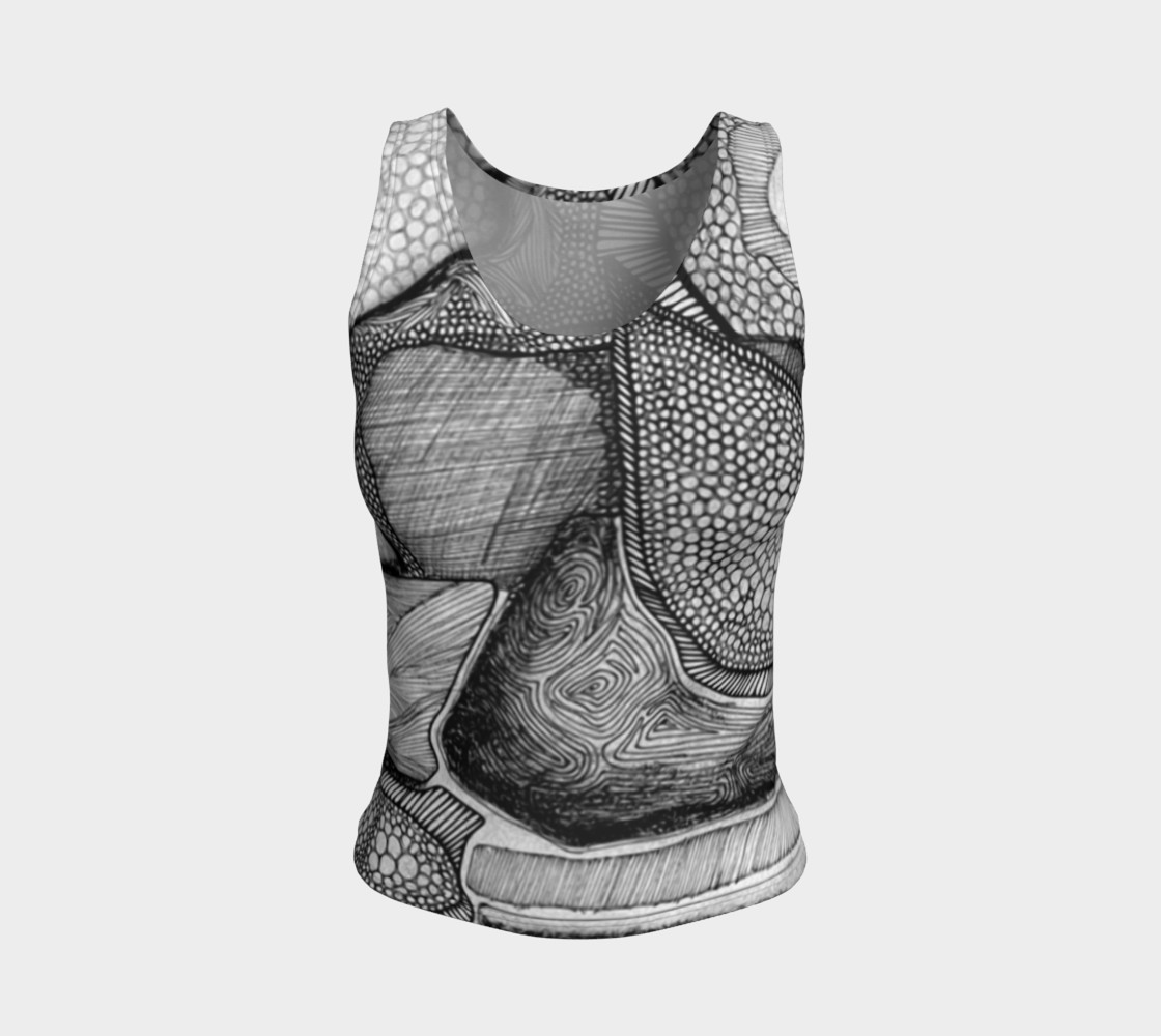Aperçu de Our Thoughts Fitted Tank Top #1
