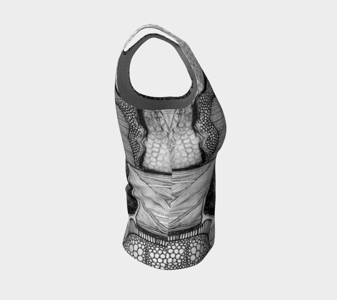 Aperçu de Our Thoughts Fitted Tank Top #4