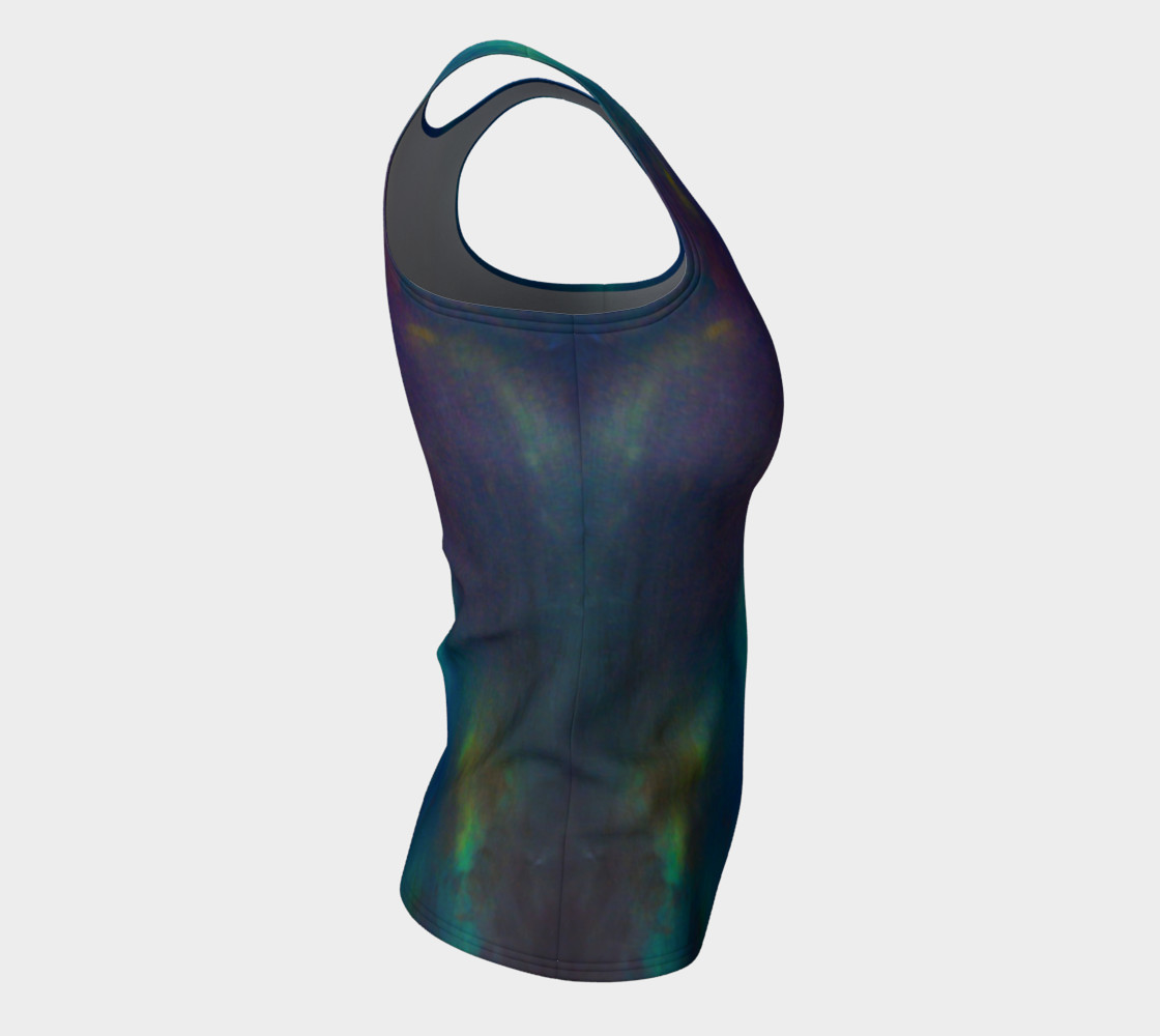 Aperçu de Into the blue Fitted Tank Top #8
