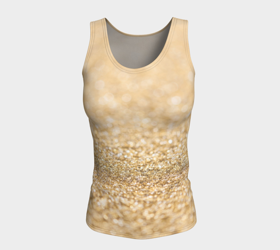 Beautiful champagne gold glitter sparkles preview #5