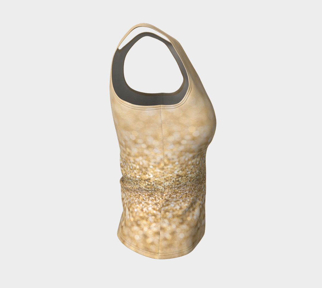 Beautiful champagne gold glitter sparkles preview #4